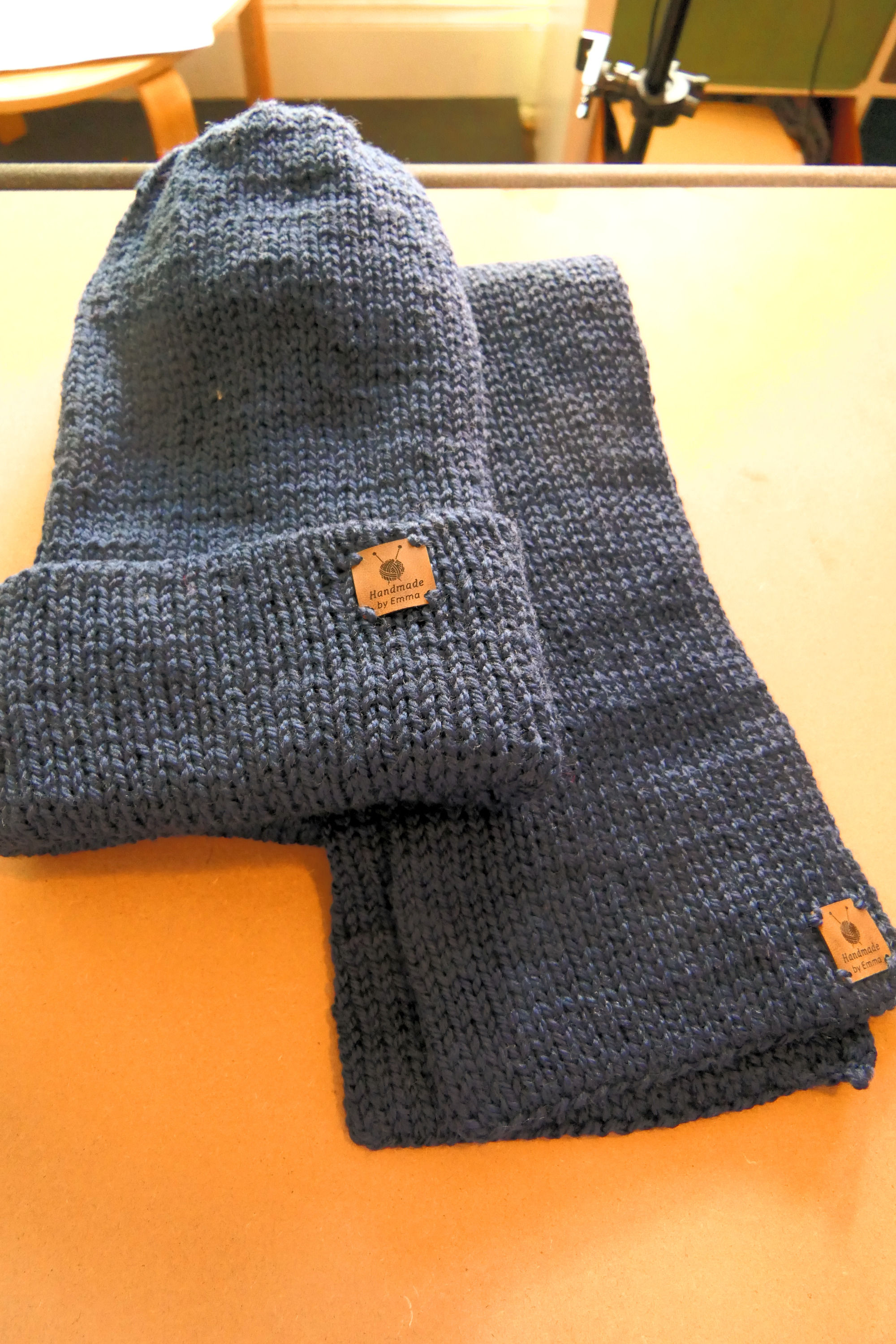 Wool Beanie & Scarf Set