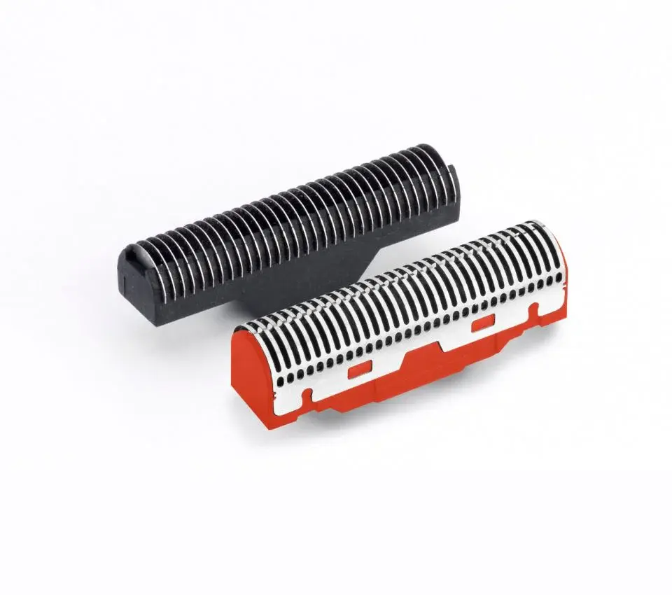 Replacement Set of 2 Cutters (1 Red Crunchy & 1 Black Forged) for the Uno Shaver