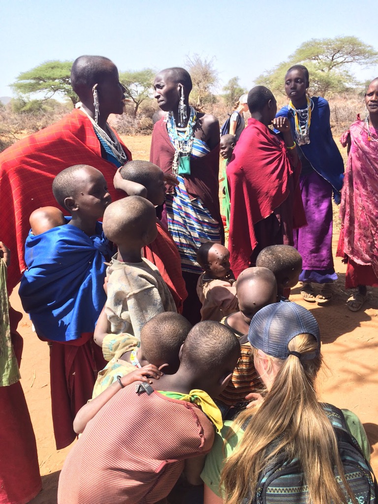 The Maasai family I was with