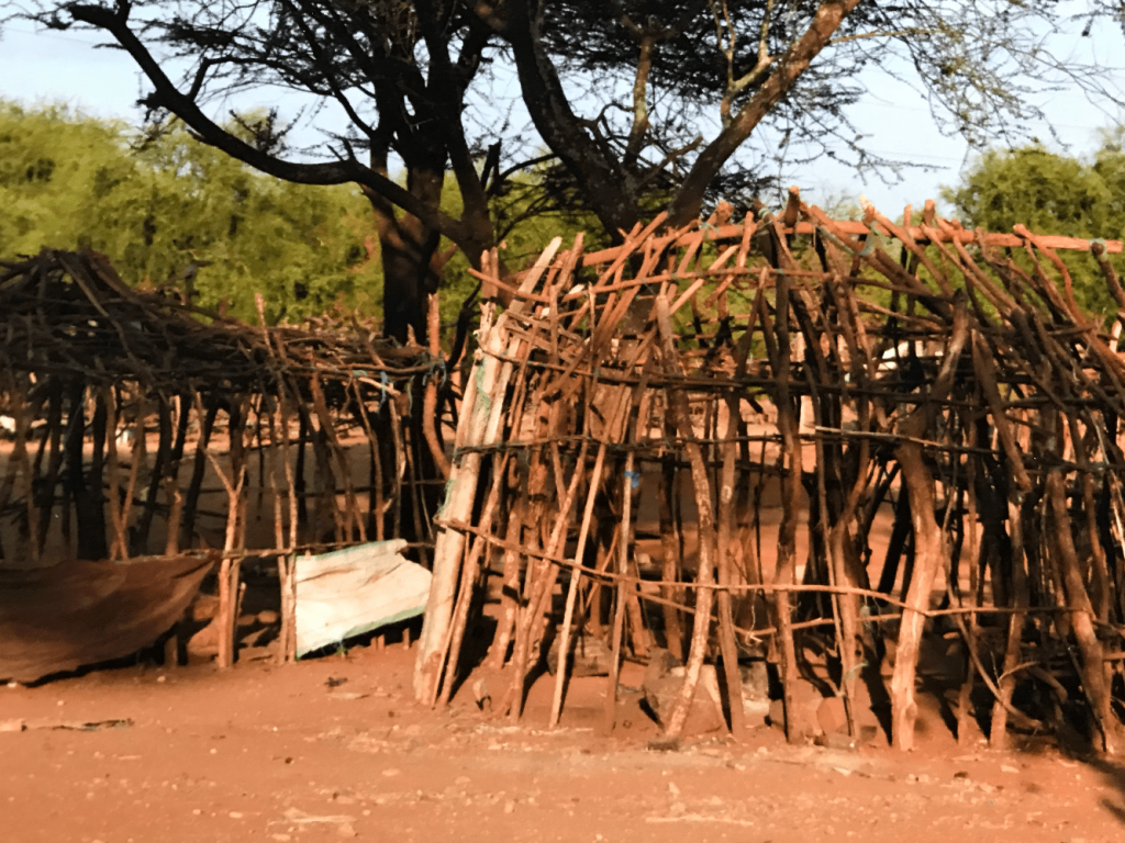 The market pens not in use
