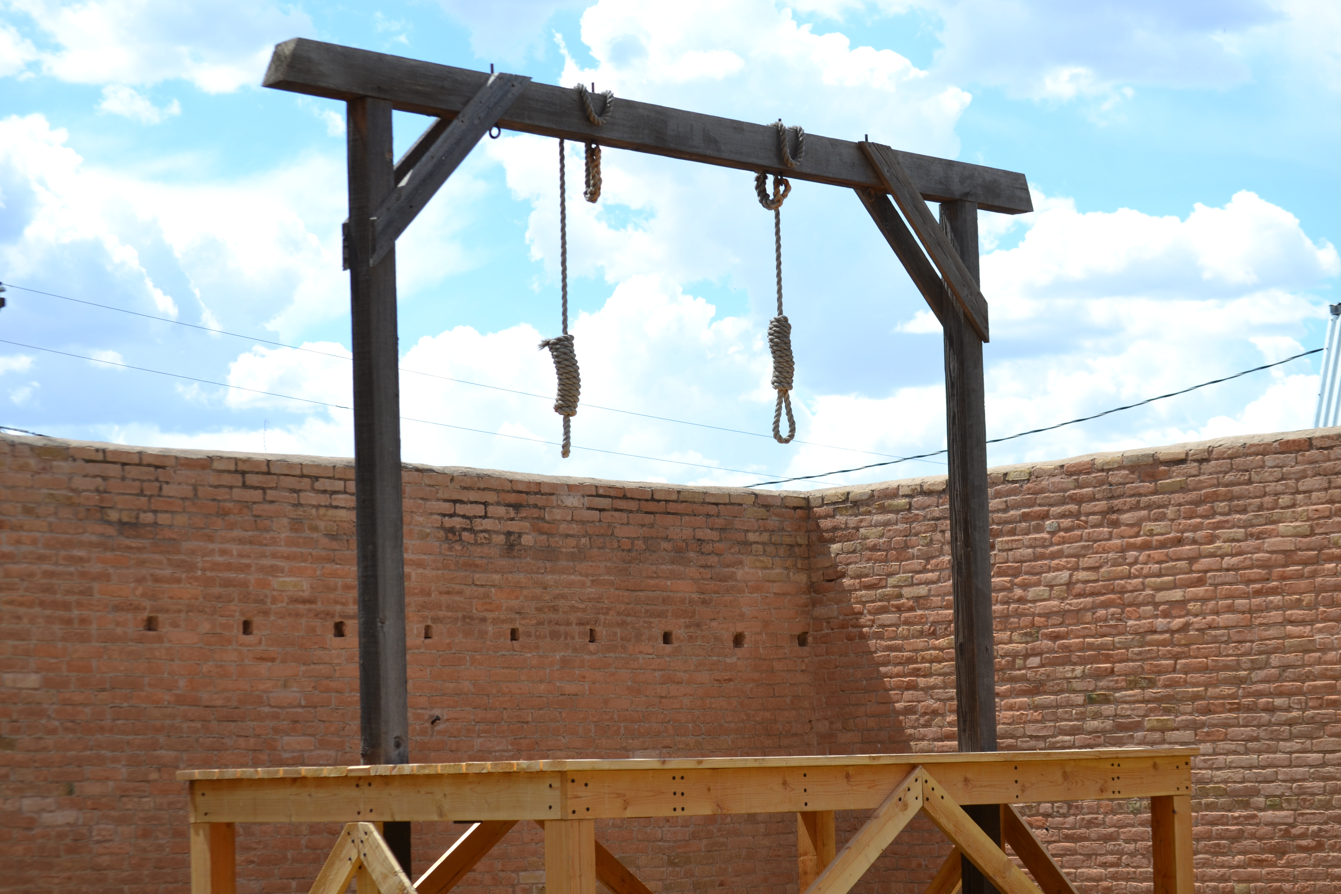 The gallows
