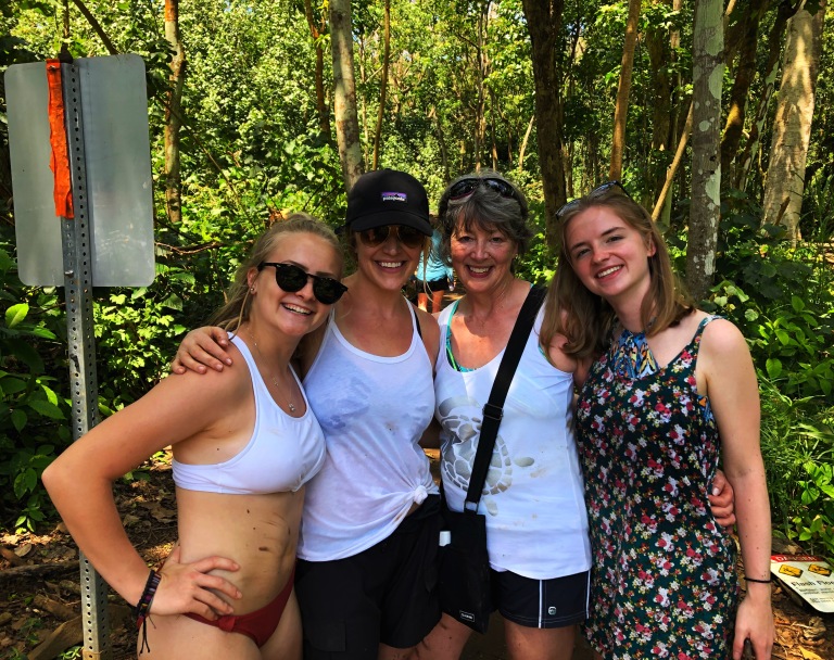 All of us after the hike