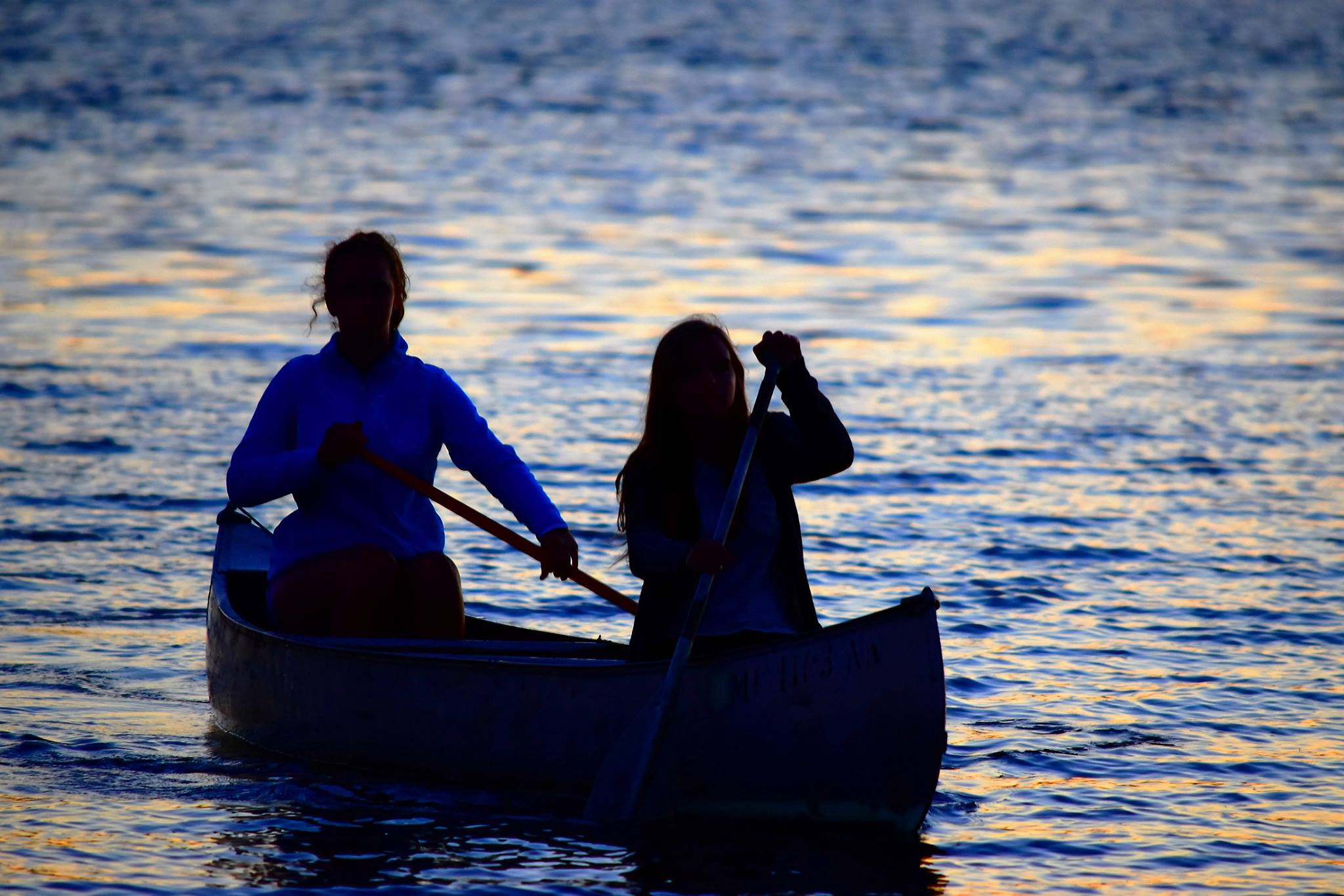 Sunset Lake in Iron River