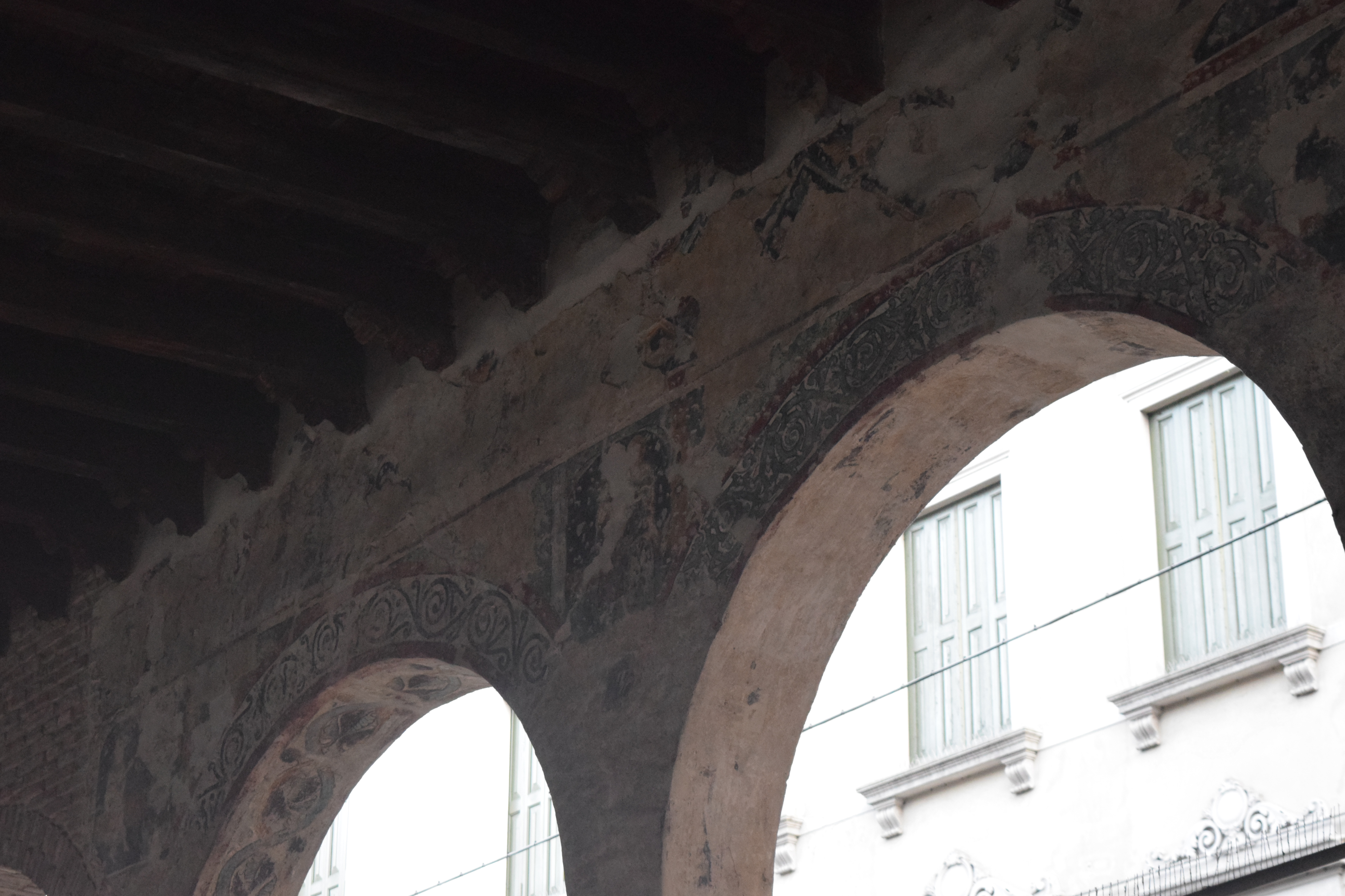 Frescoes near the palace