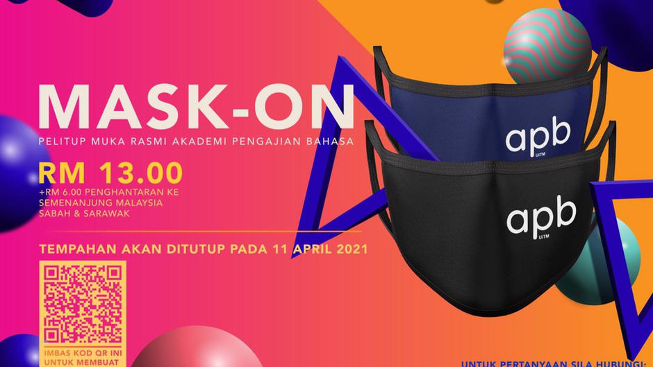 TWO DAYS LEFT FOR YOU TO GET THE FACEMASK BY APB
