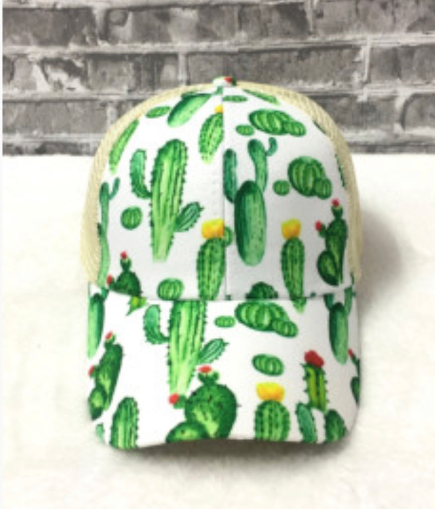 Thumbnail: Distressed criss cross cap with leather patch