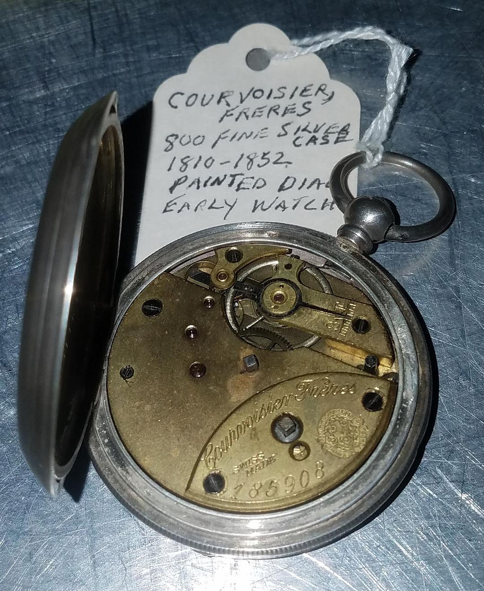 Thumbnail: Courvoisiery Freres pocket watch