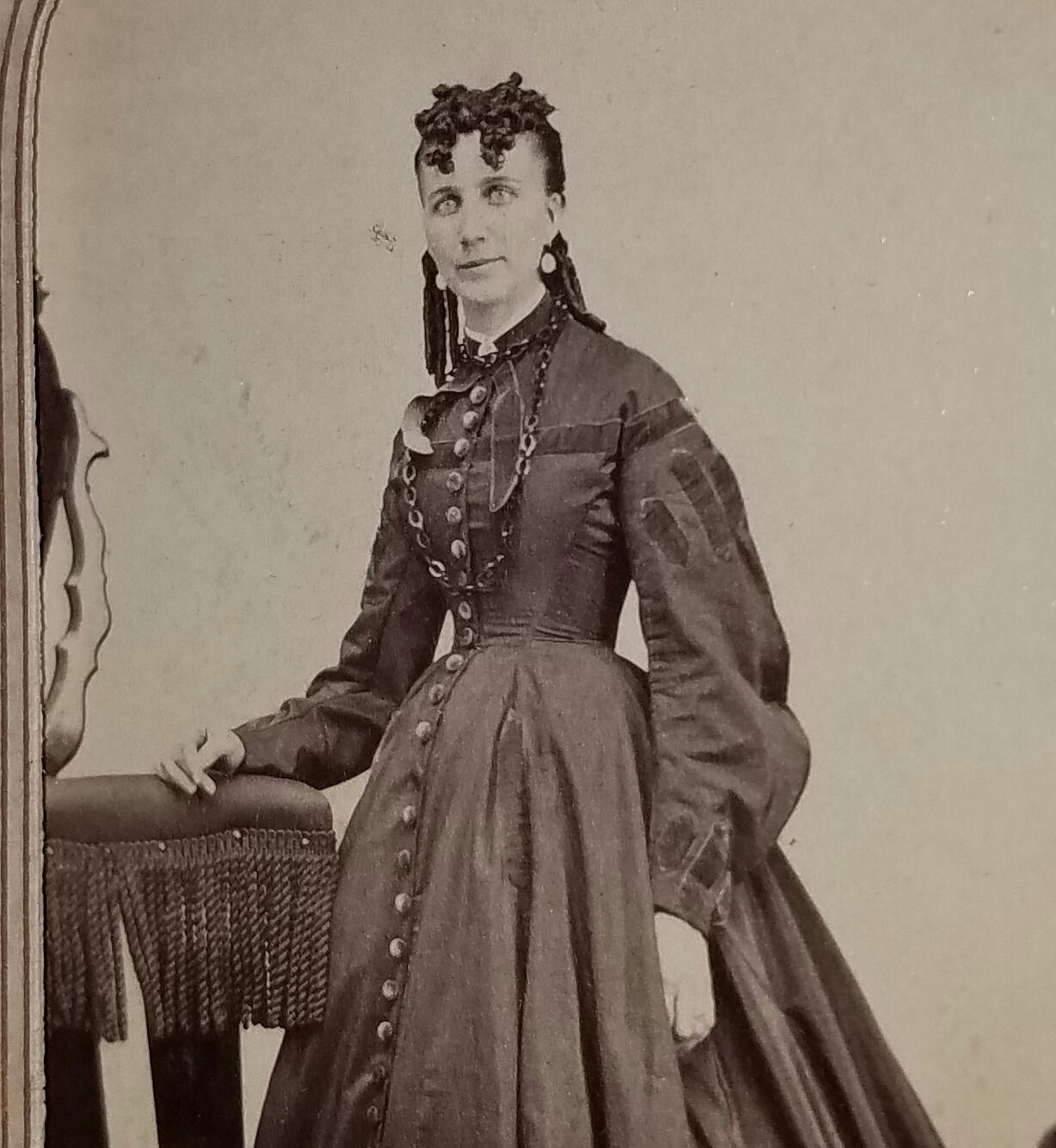 Old photo album with 14 photos