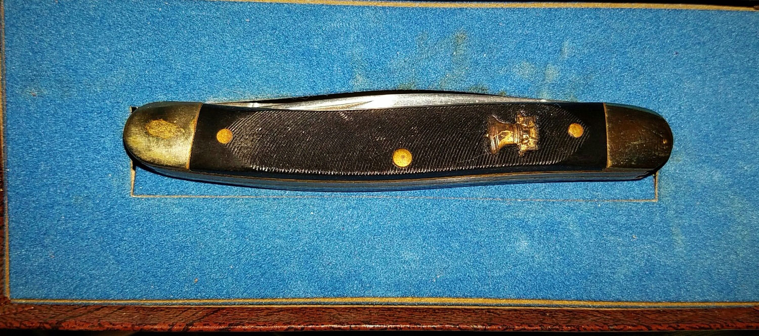 Schrade LIBERTY BELL KNIFE 1970's NIB