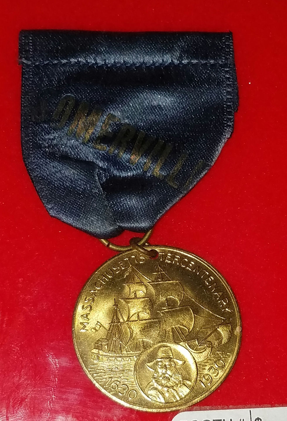 Thumbnail: Massachusetts Tercentenary medal 300 year