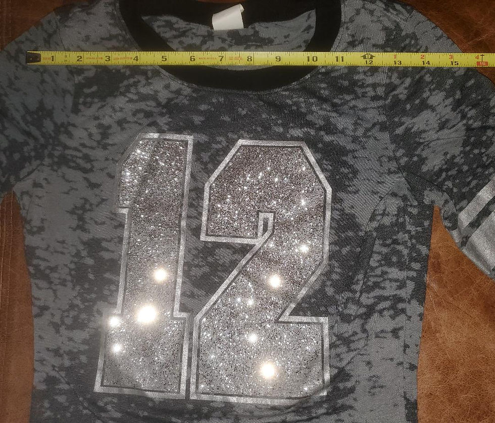 Glitter Bling t-shirt size small