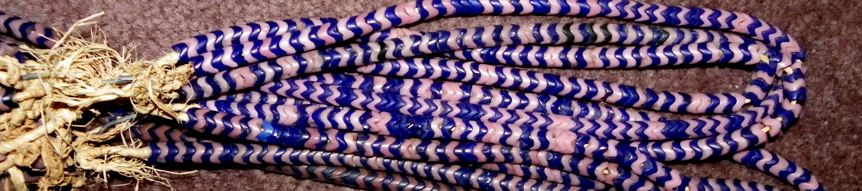 I strand Serpentine SNAKE Beads 24 inch