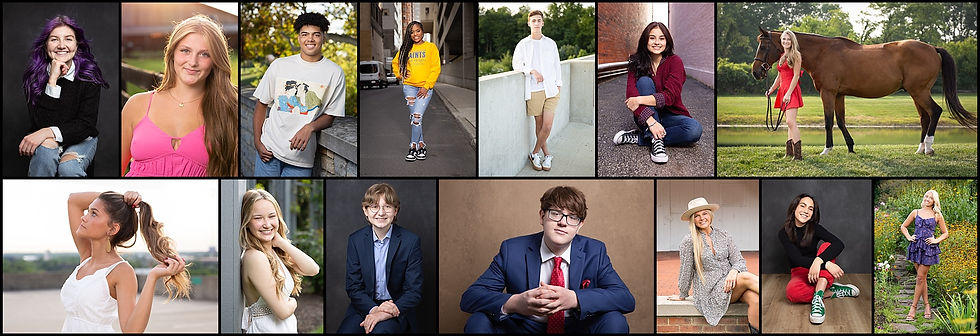 high school senior photographer in Columbus, Ohio providing styling tips for senior pictures