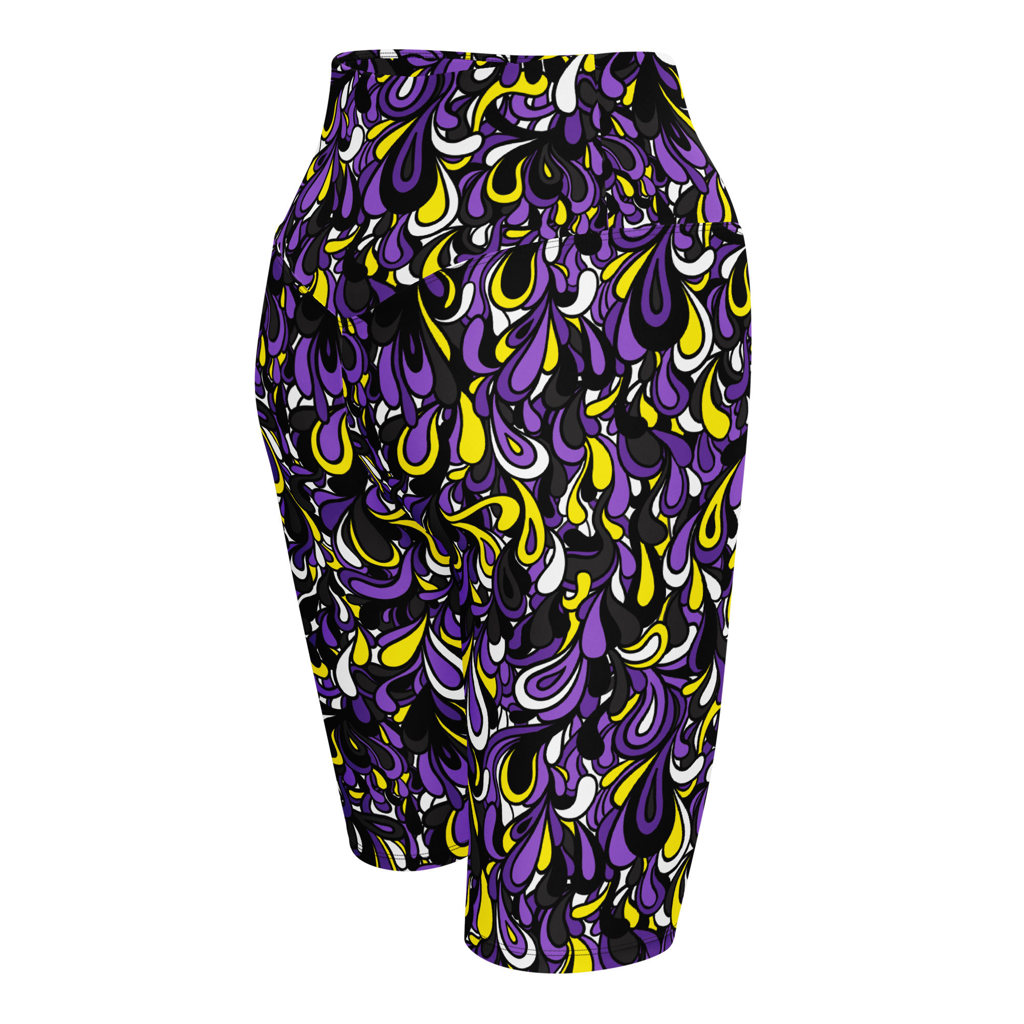 Nonbinary Drip Biker Shorts