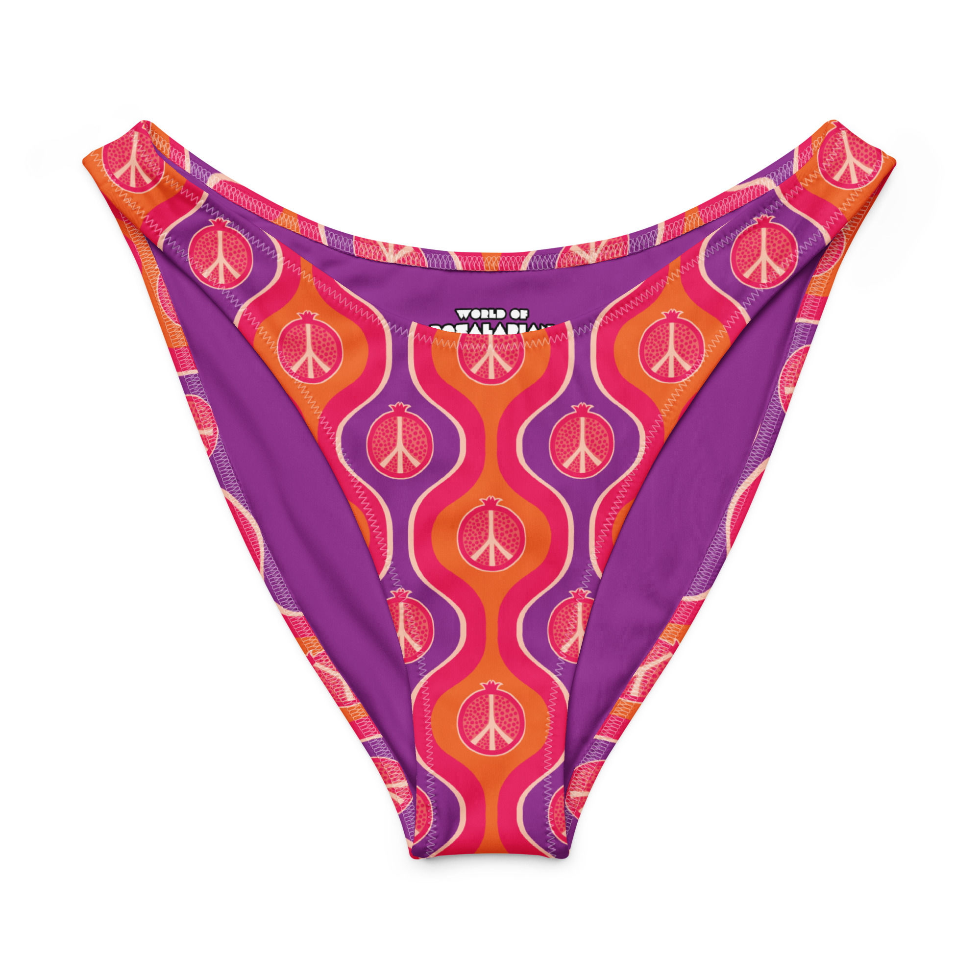 Groovy Persephone V Cut Bikini Bottom