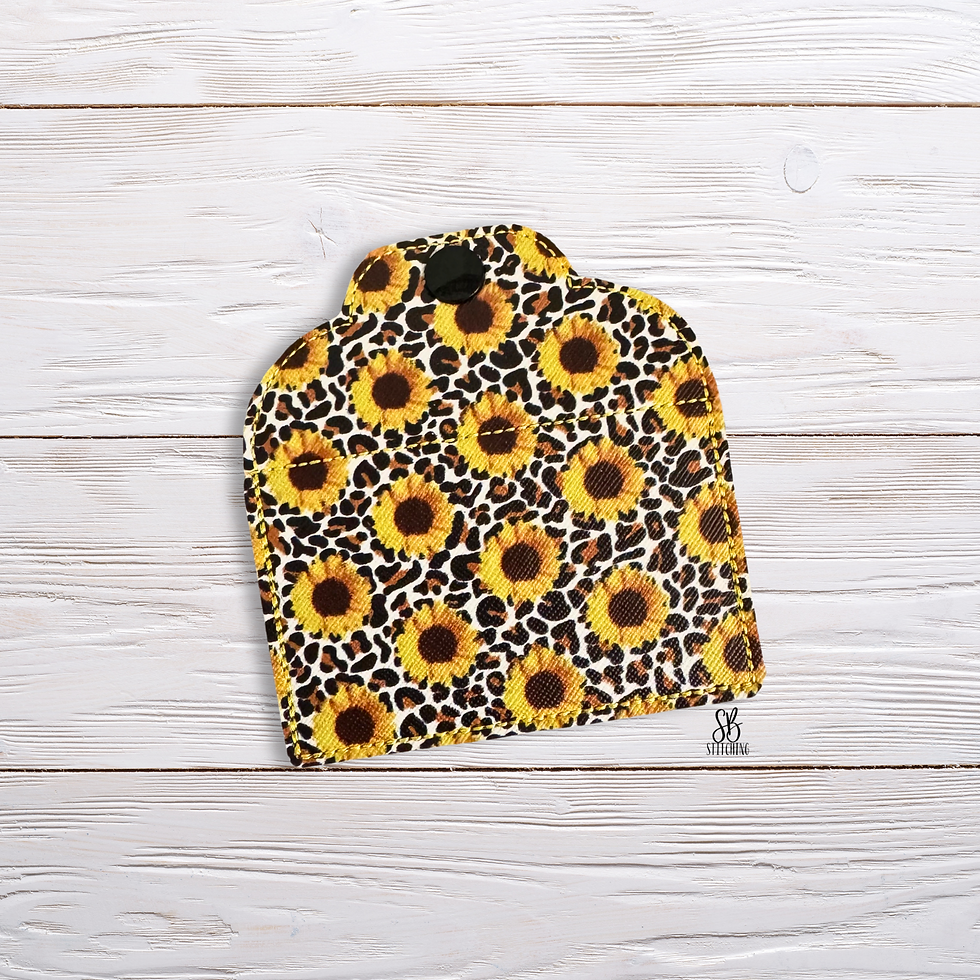 Thumbnail: ITH Snap Business/Gift Card Holder  Machine Embroidery Design