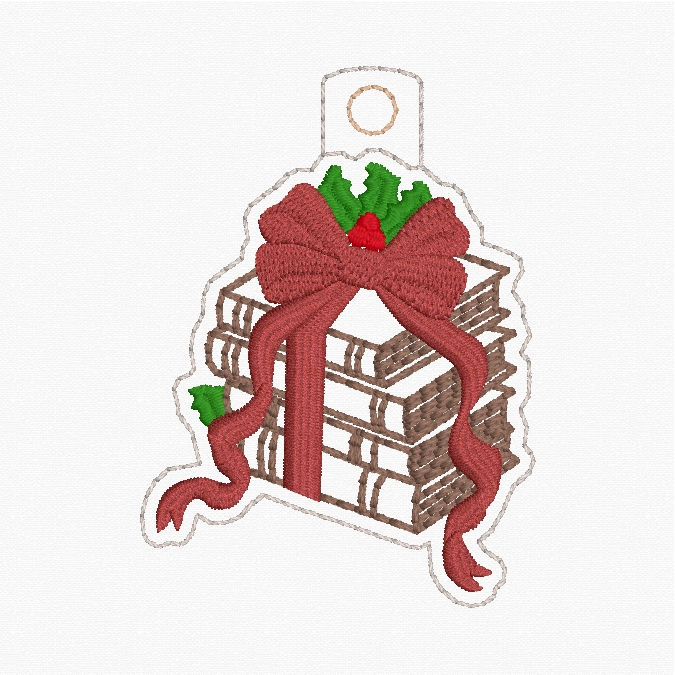 Thumbnail: Christmas Book Set Machine Embroidery Design
