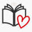 Thumbnail: Book Love  Bookmark Machine Embroidery Design