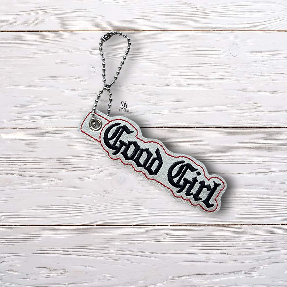 Good Girl Eyelet Machine Embroidery Design