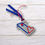 Thumbnail: Cornhole Heart Bookmark Machine Embroidery Design
