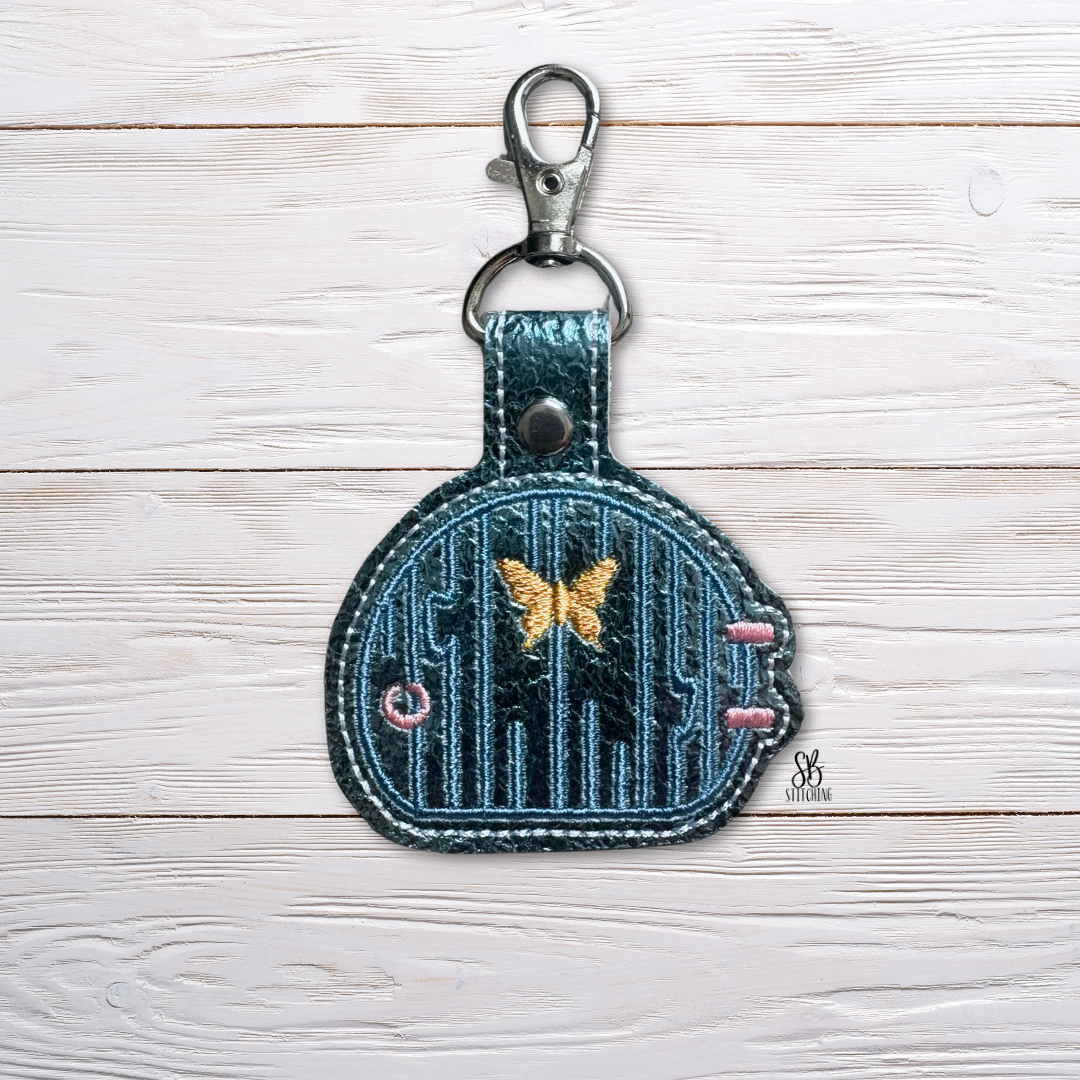 Fairy Door Snaptab Machine Embroidery Design