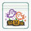 Thumbnail: Halloween Scene Set Machine Embroidery Design