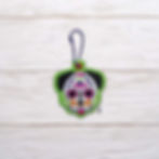 Dog Calaverita Eyelet Machine Embroidery Design