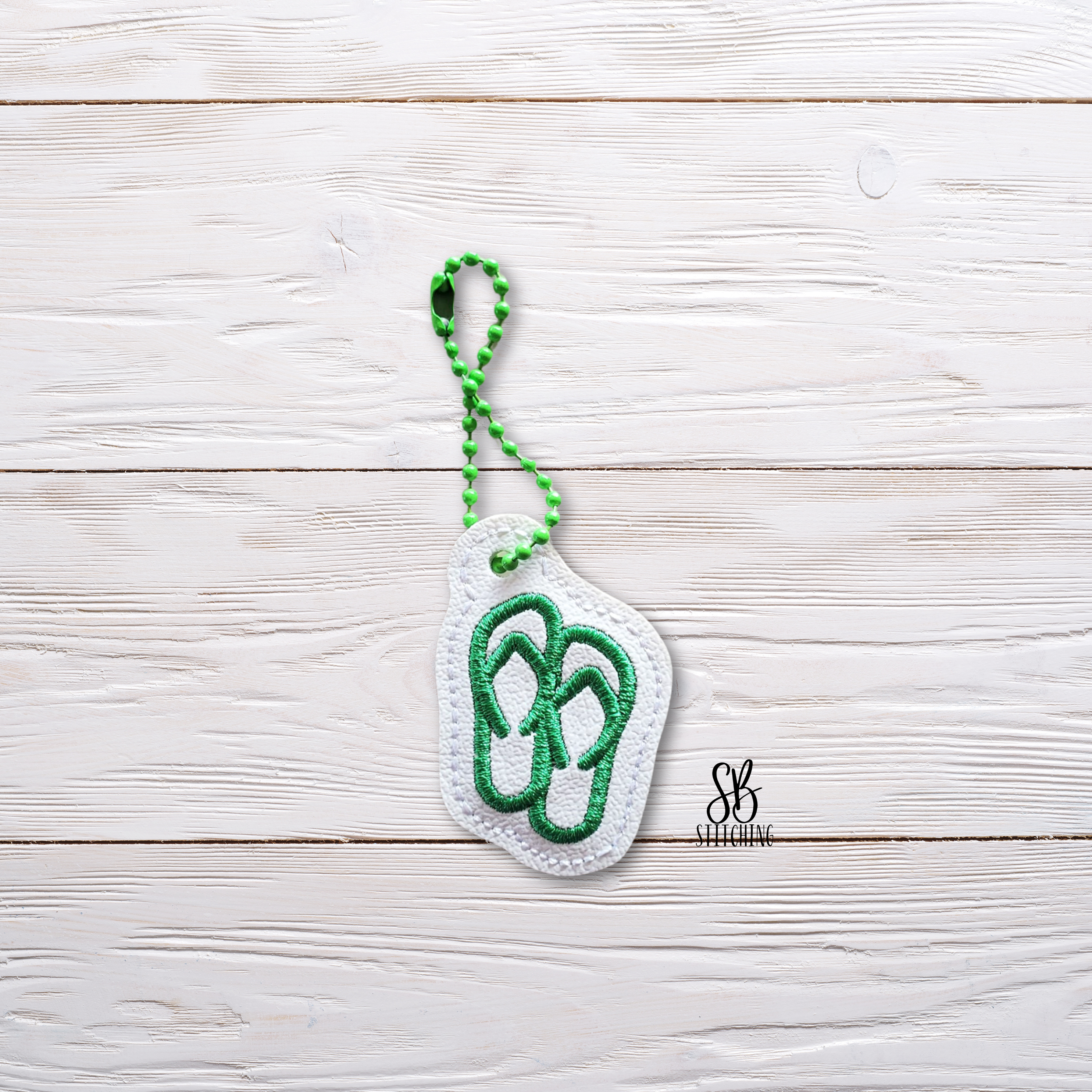 Flipflop Charm Machine Embroidery Design