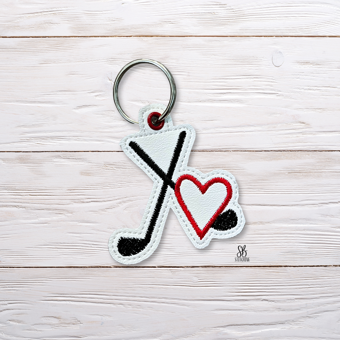 Golf Love Eyelet Machine Embroidery Design