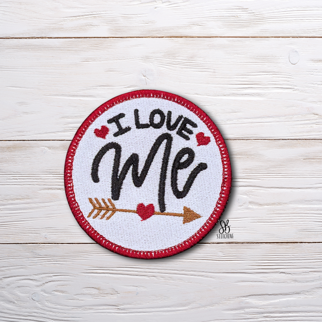 I Love Me Machine Embroidery Design