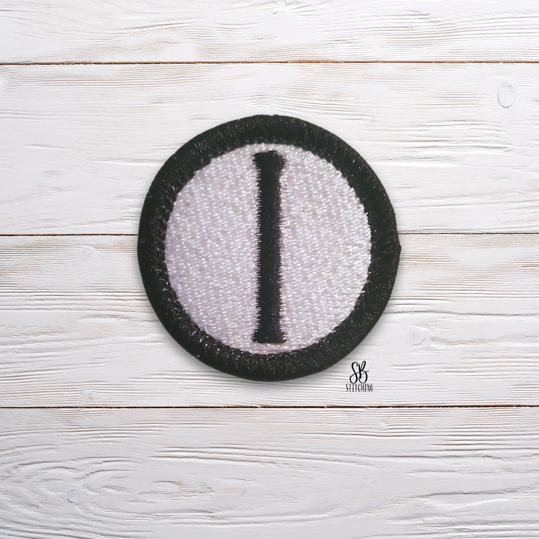 I Mini Patch Machine Embroidery Design