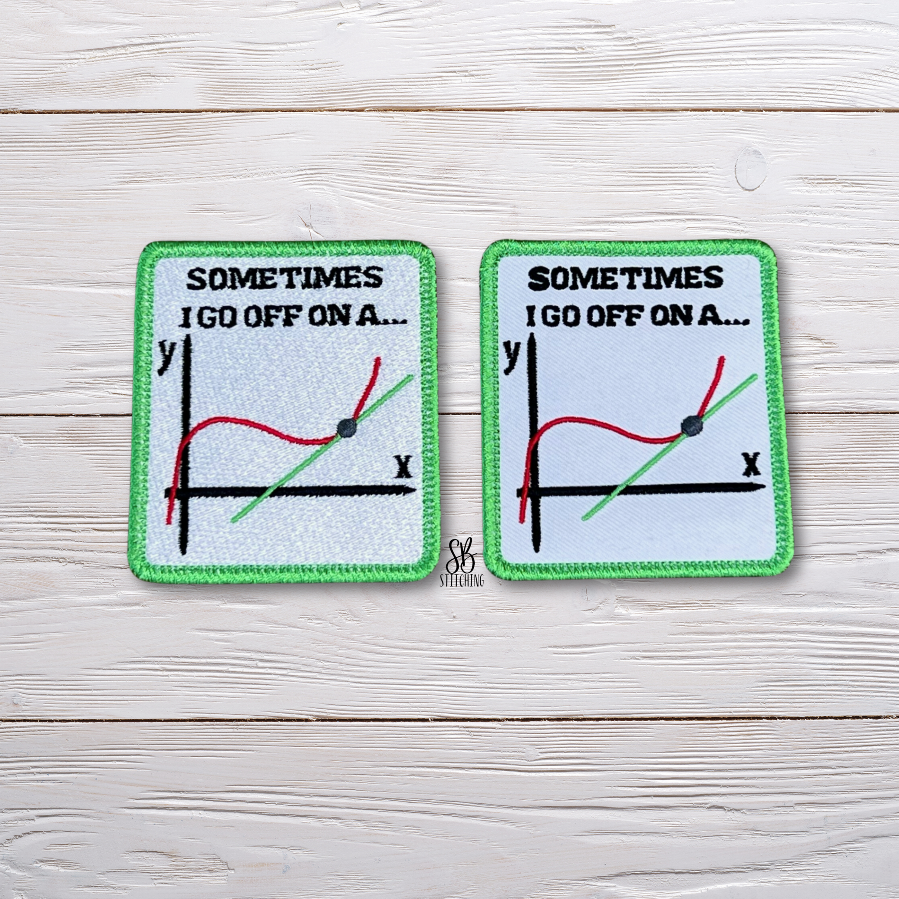 Tangent Patch Machine Embroidery Design