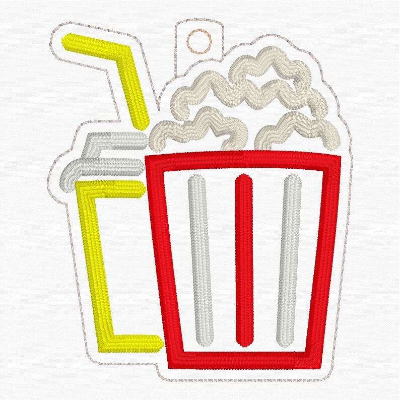 Thumbnail: Movie Set Machine Embroidery Design