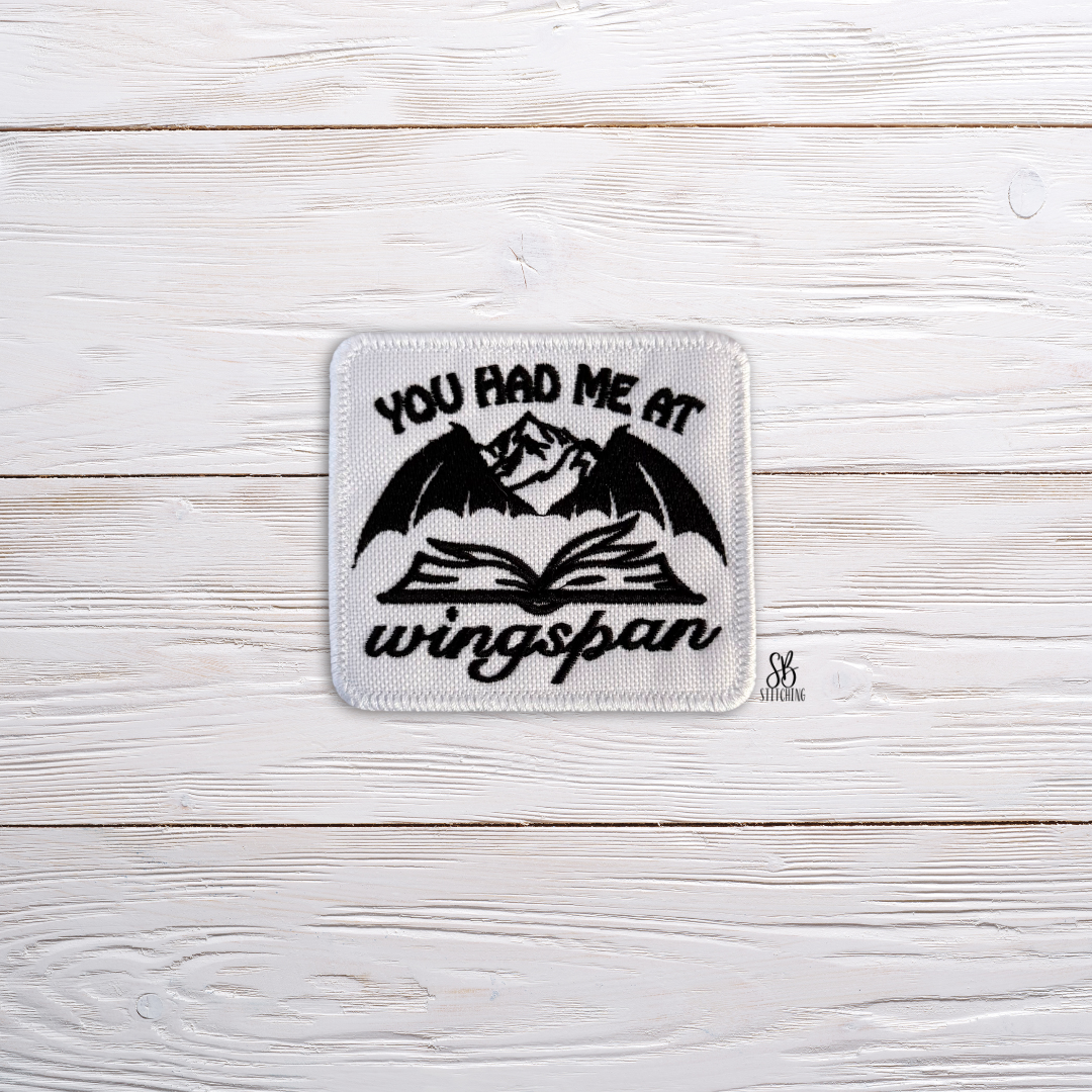 Wingspan Patch Machine Embroidery Design