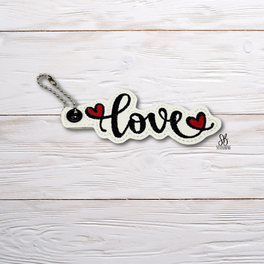 Love & Hearts Eyelet Machine Embroidery Design