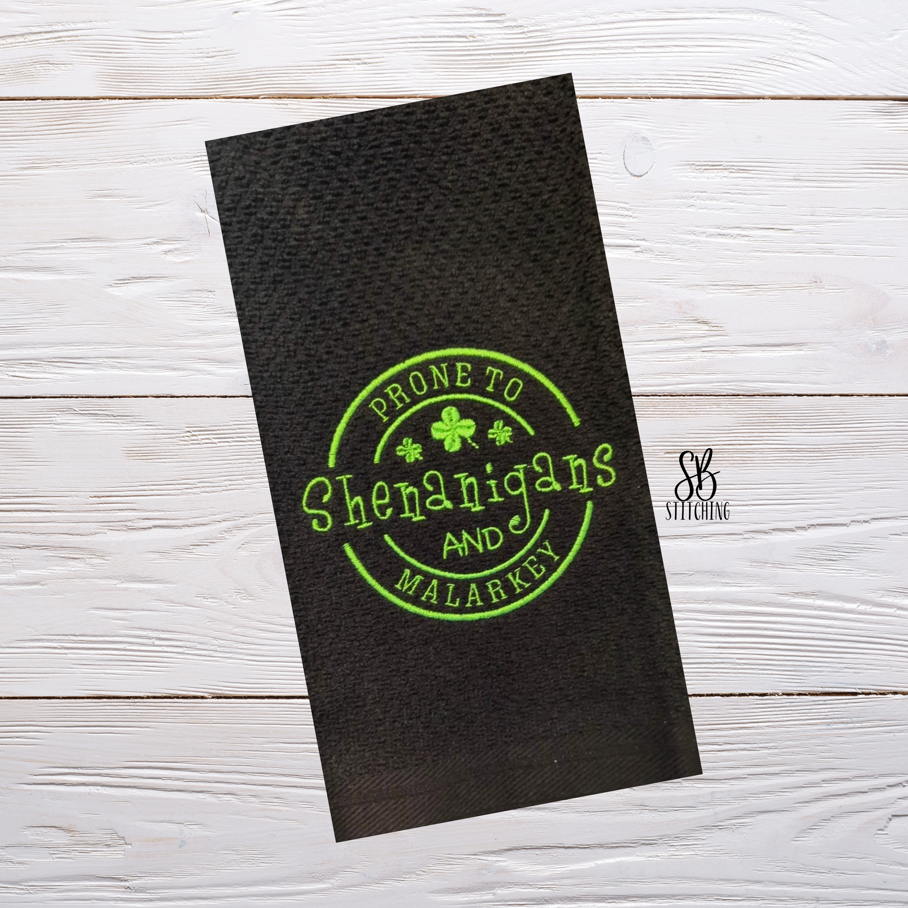 Prone to Shenanigans Machine Embroidery Design