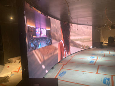 Led Wall progetto finito