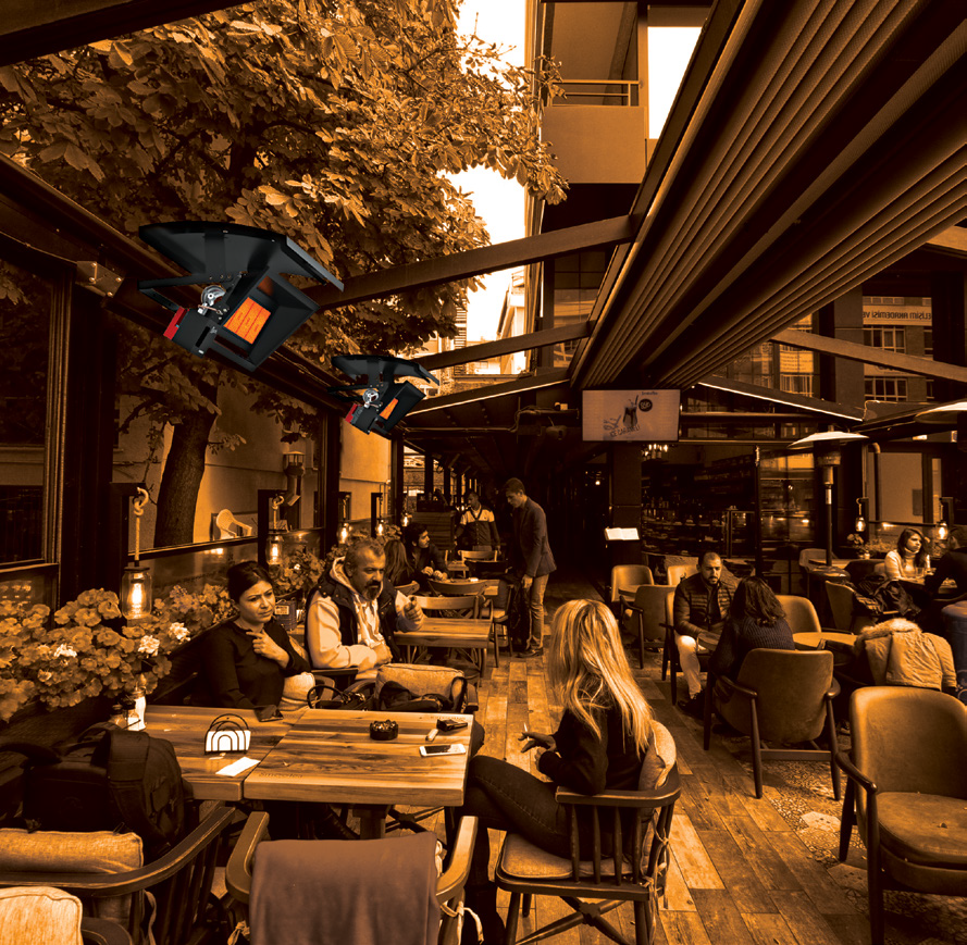 Küçük resim: Panera Gufo GT Seramik Plakalı Radyant Isıtıcı