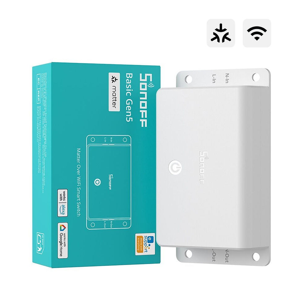 SONOFF Basic Gen5 (Basic-1GS) Wi-Fi Akıllı Röle