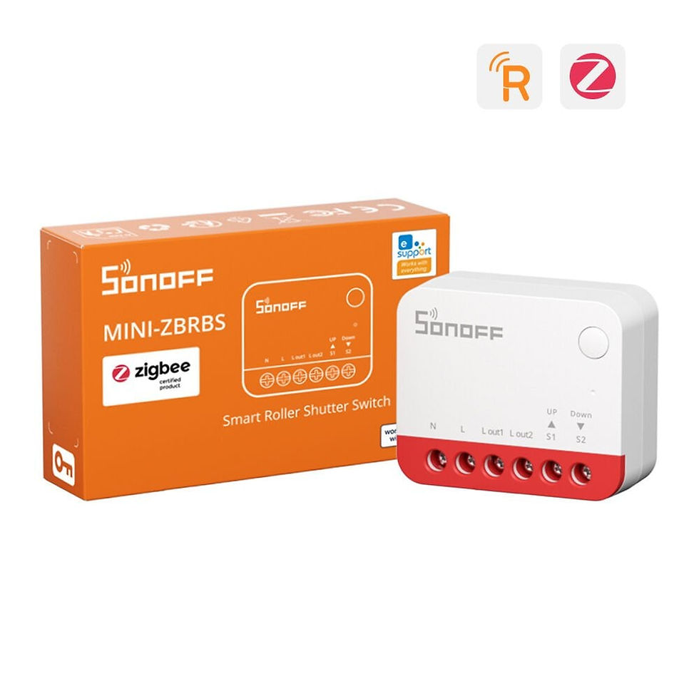 SONOFF Mini-ZBRBS Zigbee Akıllı Panjur ve Perde Kontrol Rölesi