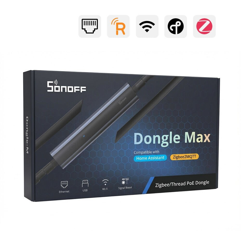 SONOFF Dongle Max Zigbee/Thread PoE Ağ Adaptörü