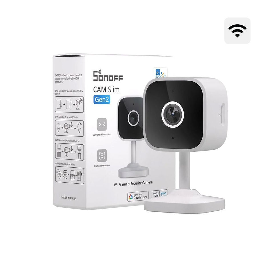 SONOFF S-Cam Gen2 Wi-Fi Akıllı İç Mekân Kamerası