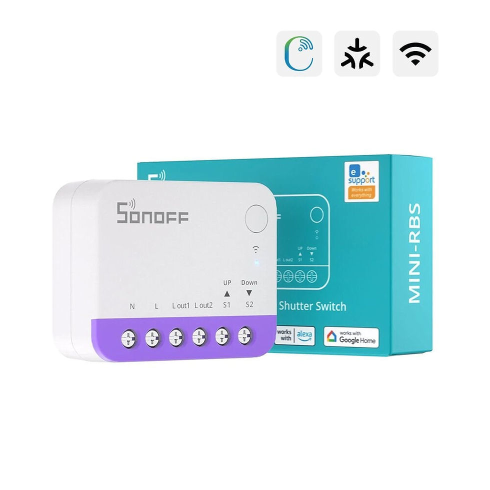 SONOFF Mini-RBS Matter Akıllı Panjur ve Perde Kontrol Rölesi
