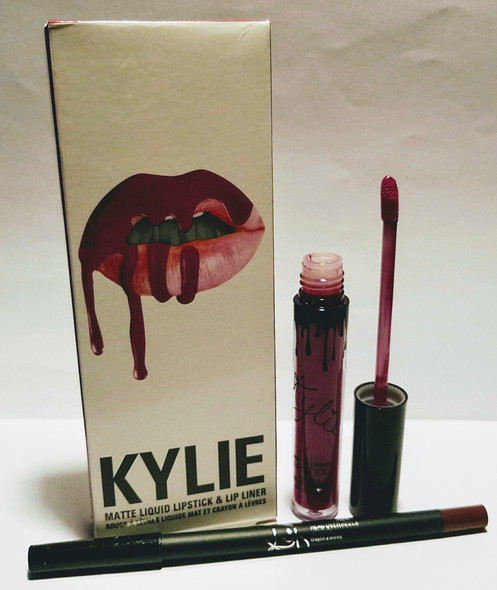 Kylie Jenner Matte Liquid Lipstick Lip Liner Head Over Heels