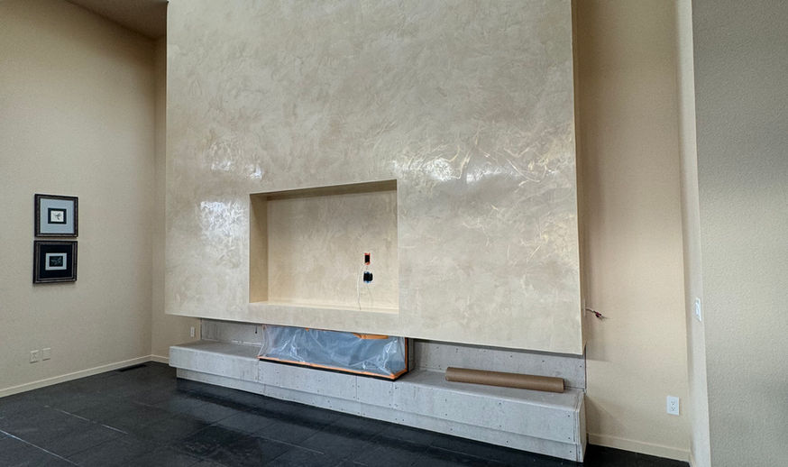 Grassello Venetian Plaster Larkspur