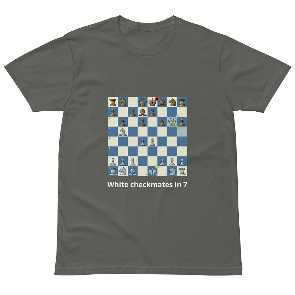 Thumbnail: Beach Boiz Checkmate in 7 premium t-shirt