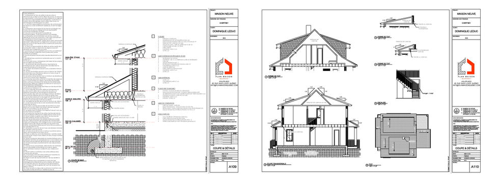 Plan du rez-de-chaussée maison farmhouse aire ouverte