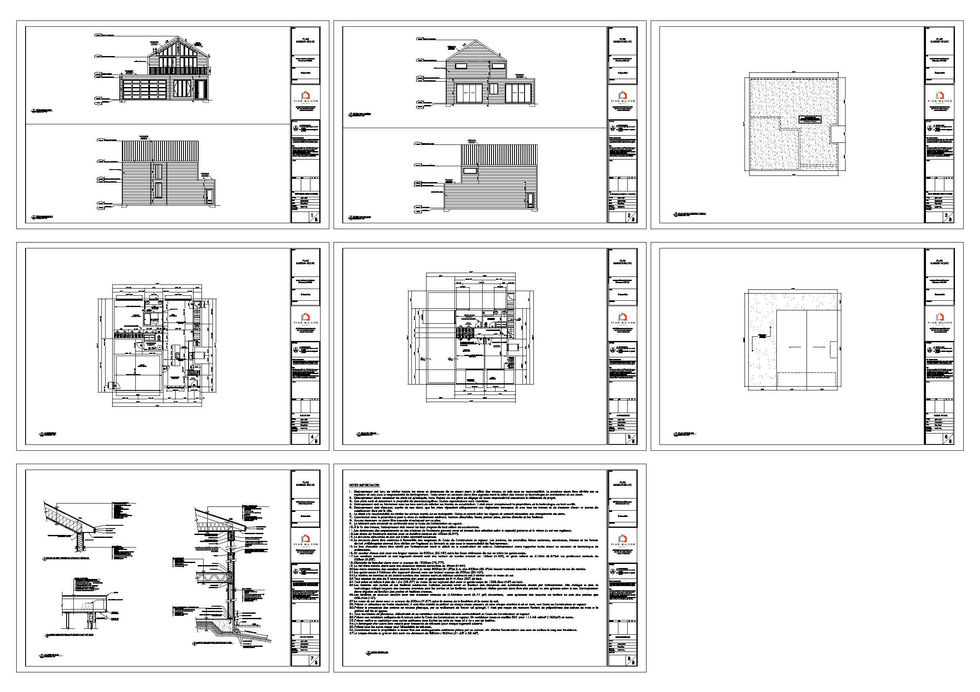 Architecture résidentielle contemporaine avec toit métallique