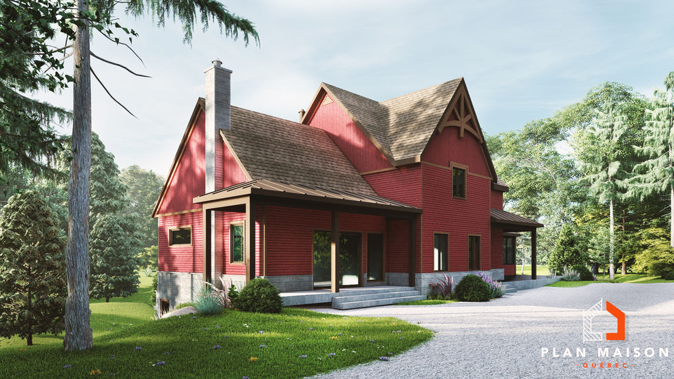 Extension de maison avec grande fenestration et espace lumineux