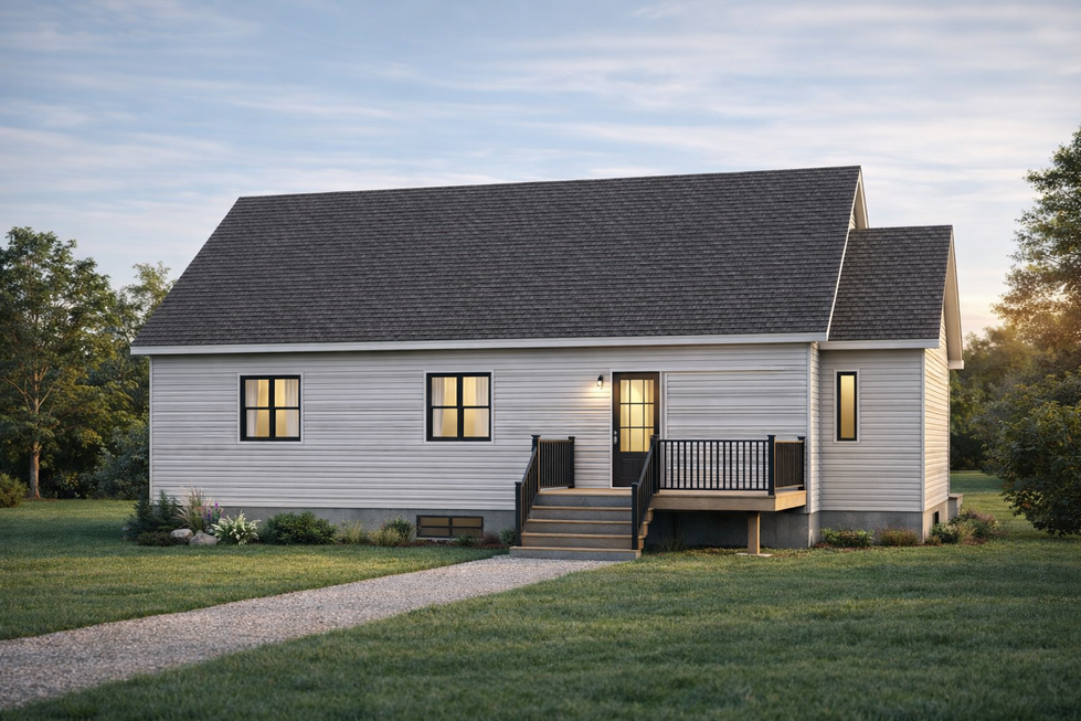 Transformation de maison avec extension et modernisation des espaces